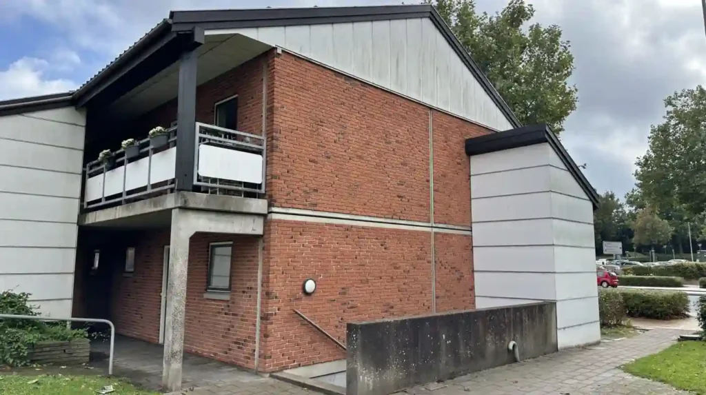 Børnefri Forenings Lokaler på Bredstedgade. - Entreen